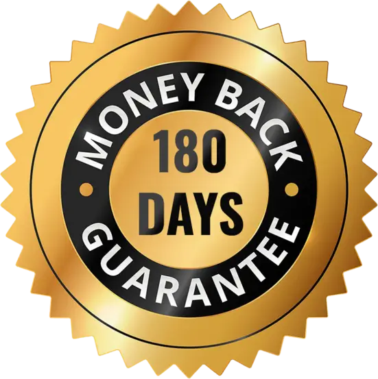 Urovance 60-day money-back guarantee badge